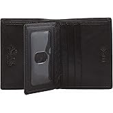 Tony Perotti Men's Italian Leather Bifold Wallet With ID Window Flap, Card Holders, Pockets - Eco-Friendly Vegetable-Tanned Full Grain Leather Wallet Made in Italy