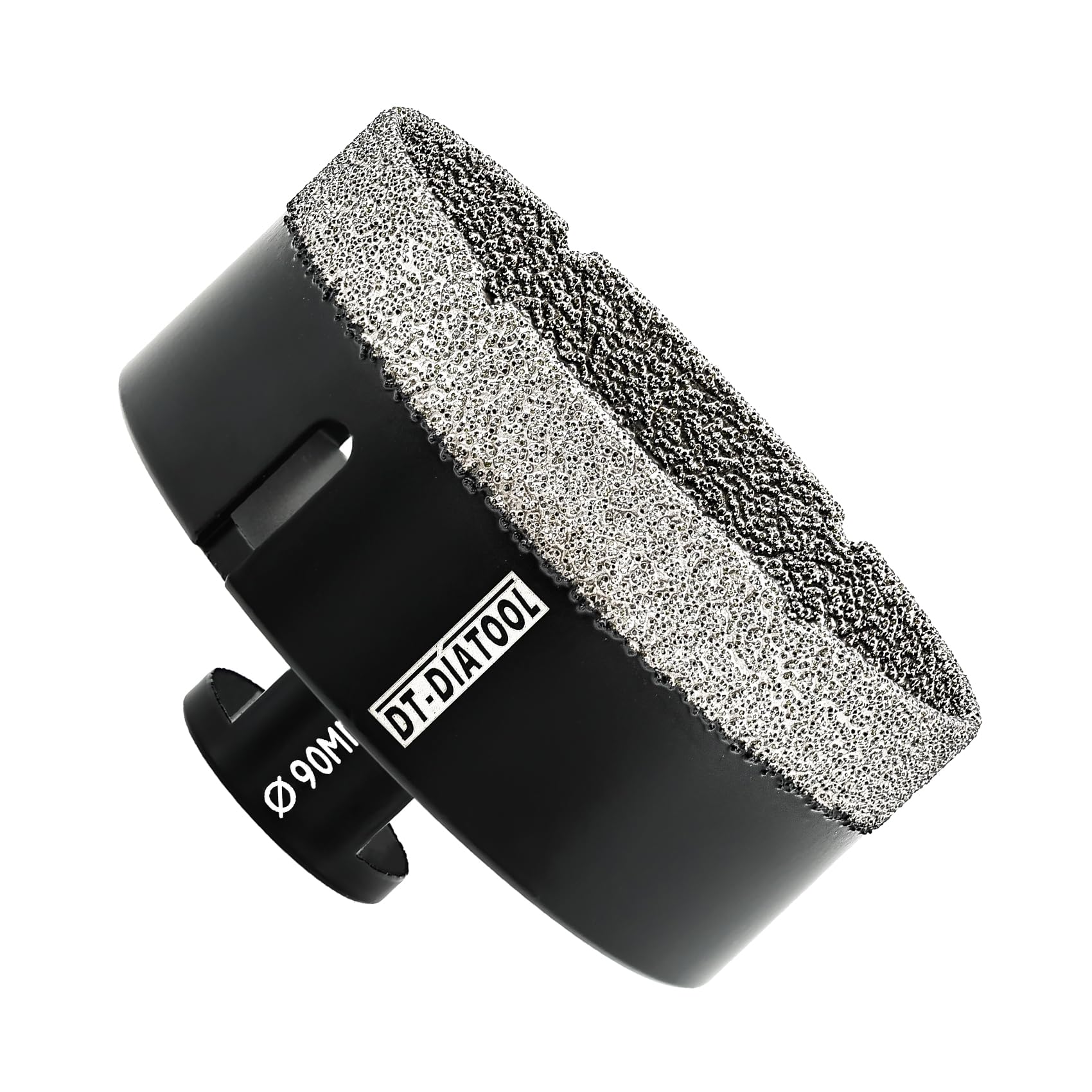 DT-DIATOOL Diamond Drill Bit 90mm Hole Saw for Dry Drilling Tile Porcelain Marble Ceramic Granite