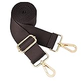 ZOOEASS Wide Shoulder Strap (Solid),Adjustable Replacement Belt Crossbody Canvas Bag Handbag