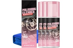 2025 New Polishing Cleaner Car Interior, Interior Detailer Spray, All Purpose Vehicle Interior Cleaner for Leather, Rubber, P