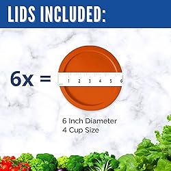 Replacement Lids for Pyrex 4-Cup Glass Food Storage