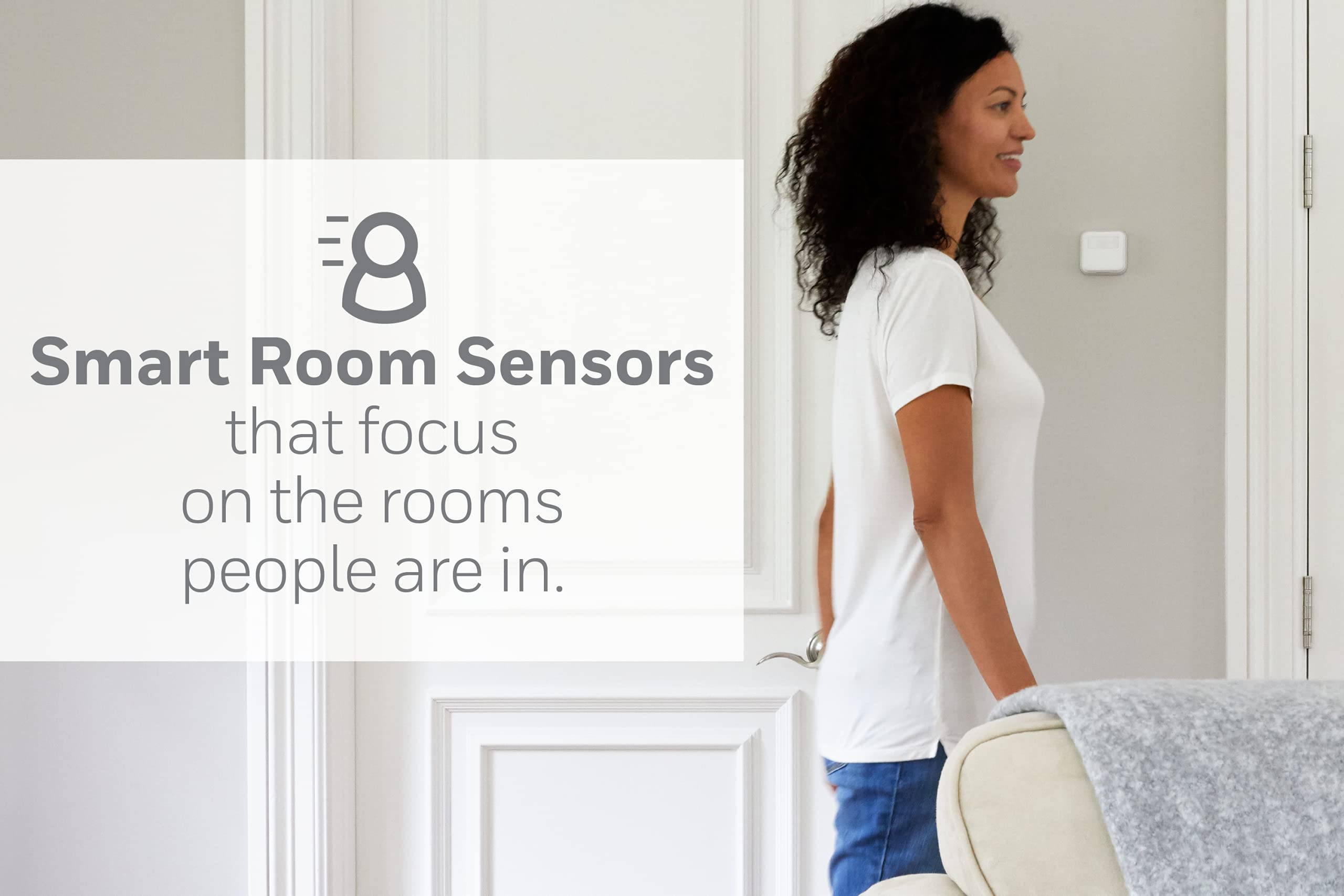 Honeywell Home T9 WiFi Smart Thermostat with 1 Smart Room Sensor, Touchscreen Display, White - View 10