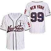 Stitched New York 99 Baseball Jerseys Shirts Hip Hop Button Down Men's Clothing for Party Xmas Gift