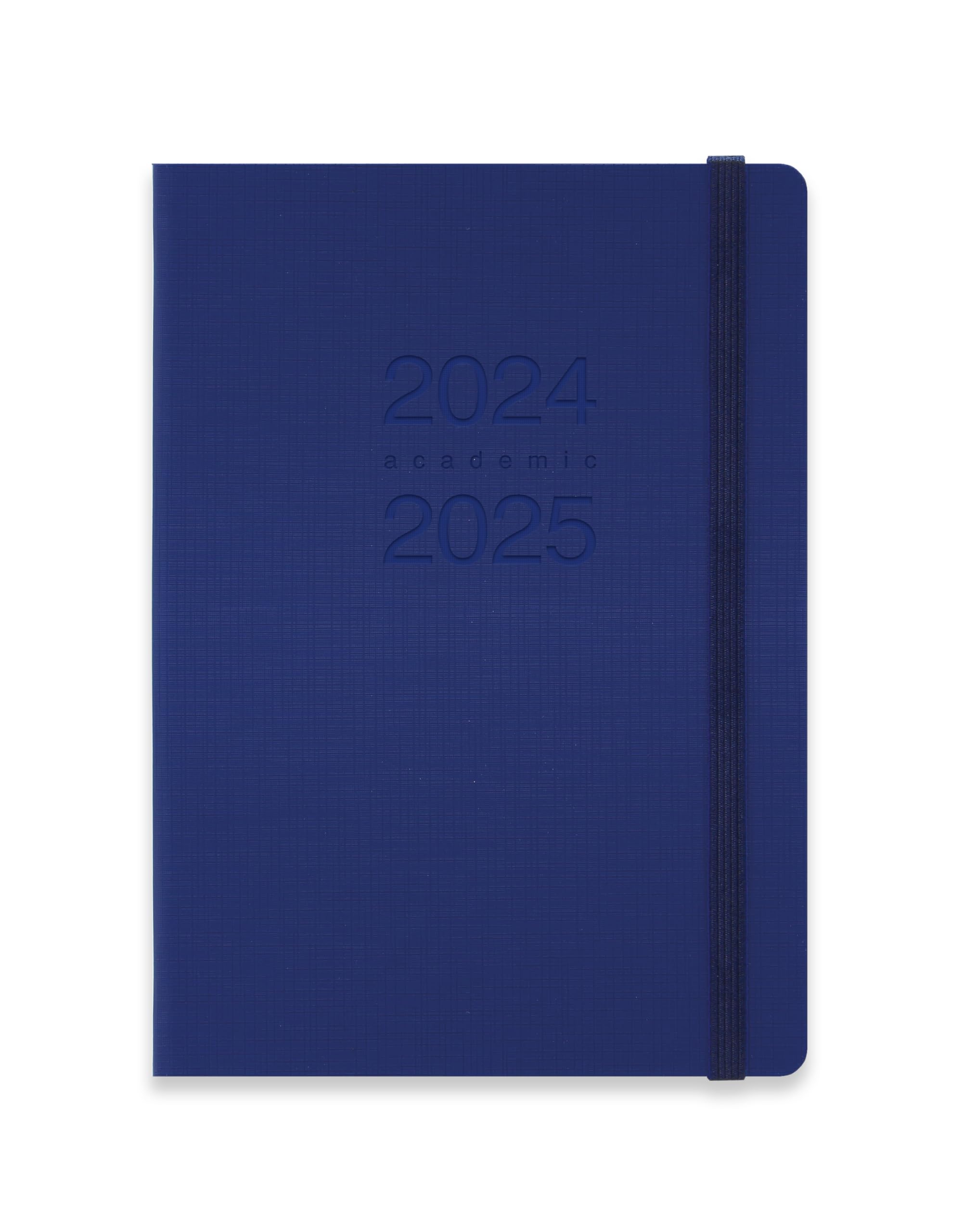 Letts of London Memo A5 academic 2024/2025 week to view diary - blue