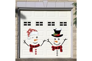 Ferraycle Christmas Magnetic Garage Door Decorations Xmas Garage Door Magnets Garage Door Decor Car Magnets Stickers Refrigerator Magnets Decals