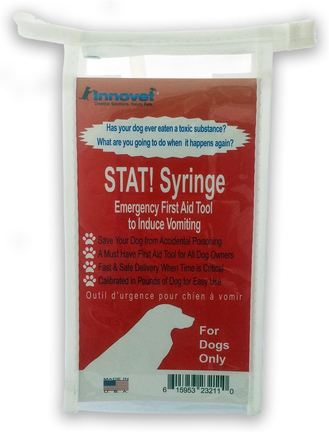 STAT!Syringe First Aid to Induce Vomiting in Dogs (Without bottle)