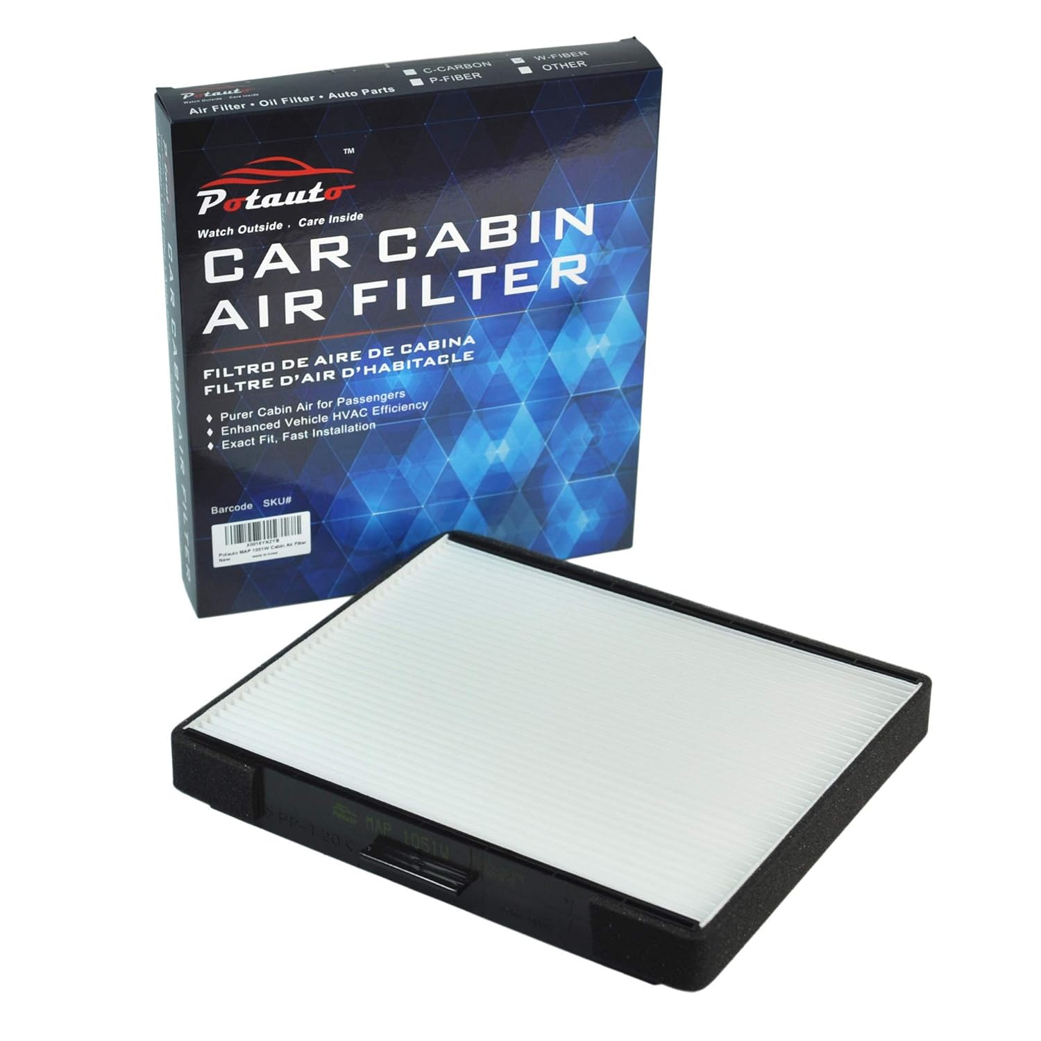 Potauto Map 1051w Cf10329 Replacement High Performance Car Cabin