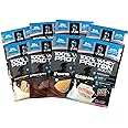 eFlow Nutrition Whey Protein Sample Variety - Isolate Protein Powder Samples, Low Calorie, Fast-digesting, Premium Quality, Travel Packs, Low Carb (8 Pack (2 of Each Flavor))