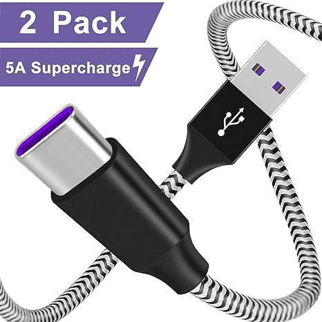 Cable Usb C Chargeur Type C Cable Usb C Tresse En Nylon Chargeur Type C Connecteur