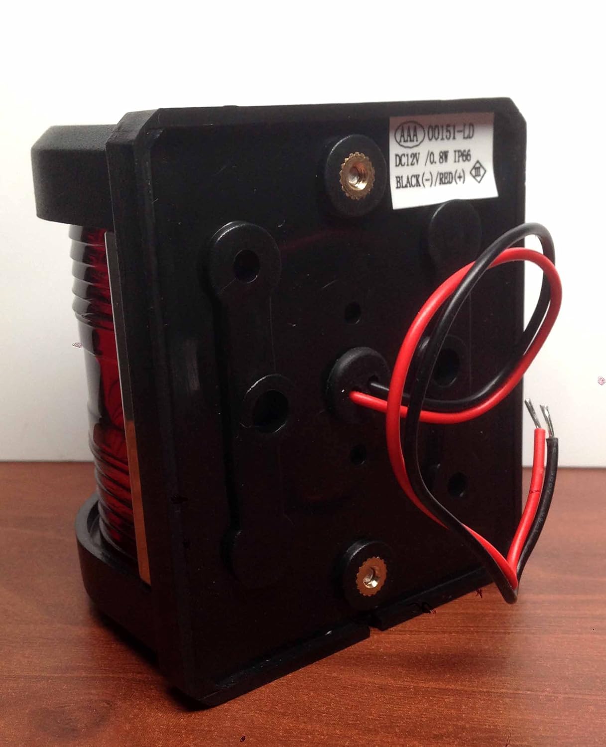 Pactrade Marine Boat Red & Green Bow LED Navigation Light Waterproof 2 Nautical Miles