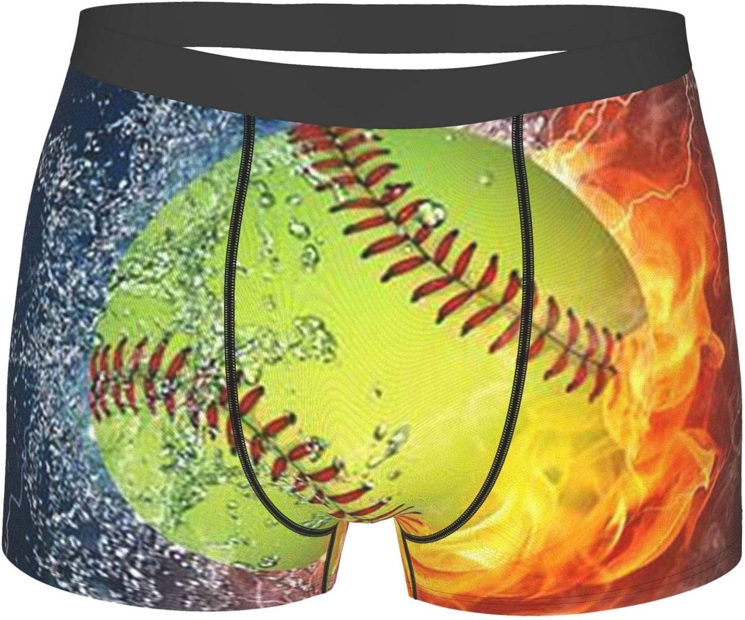 Softball World Series Men's Underwear Boxer Briefs Breathable Briefs