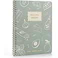 Large Blank Recipe Book with Waterproof Cover – Aesthetic 8.25 x 10" Recipe Notebook To Write In Your Own Recipe – Beautiful 