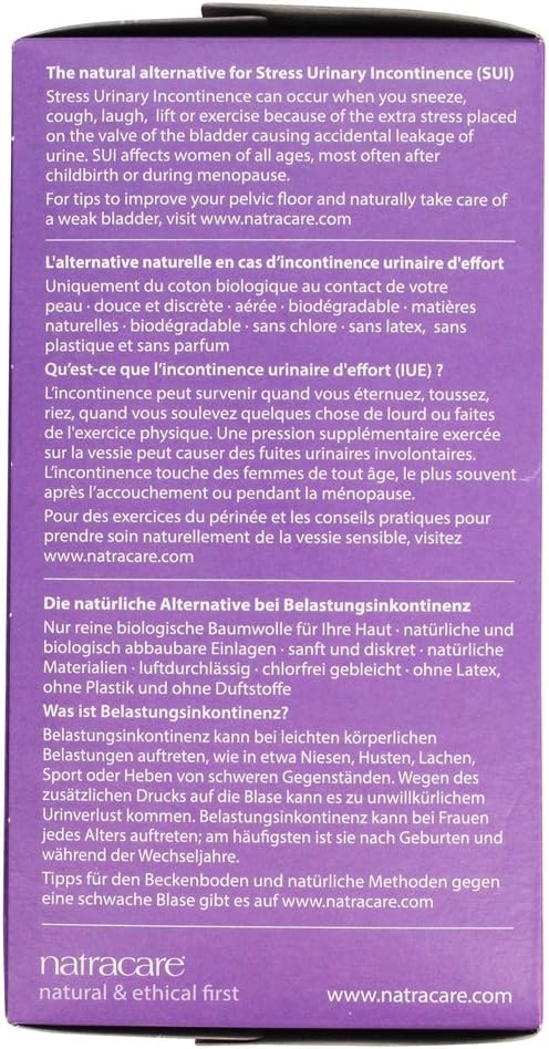 Natracare Dry & Light Incontinence Pads Slim x 20-6 Pack, 20 Count (Pack of 6) - Image 5