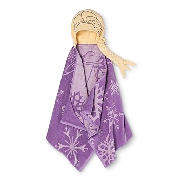 frozen hooded bath towel