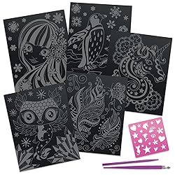 Nebulous Stars Scratch & Sketch, Scratch Art Set