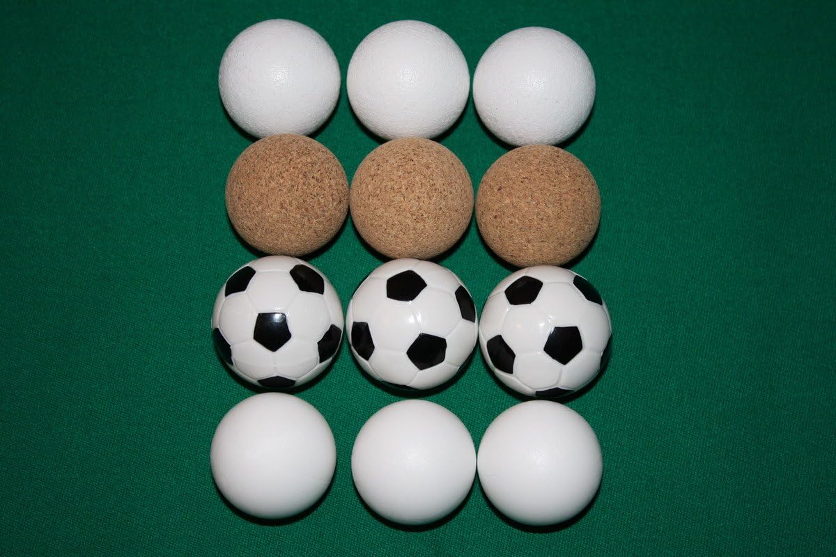 table football balls 12 Balls 4x3 piece in the assortment Amazon.co.uk