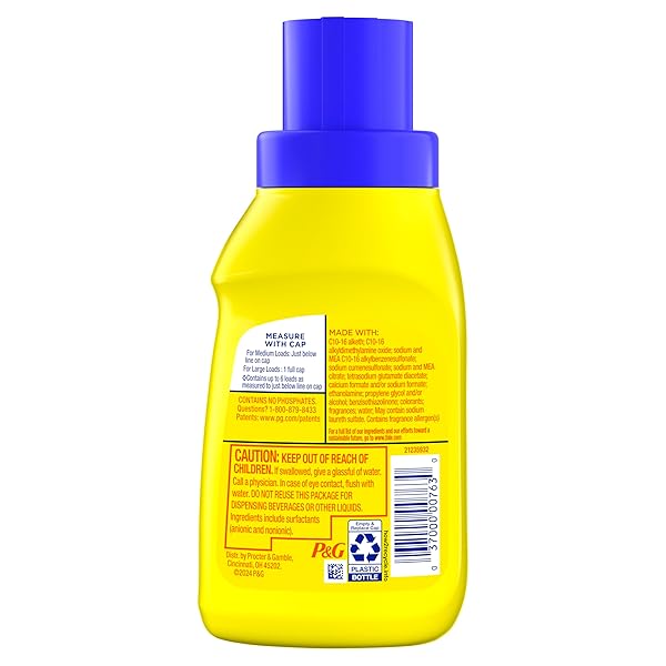 TIDE SIMPLY ALL-IN-ONE LIQUID LAUNDRY DETERGENT, REFRESHING BREEZE SCENT, 10 FL OZ EACH (PACK OF 12)