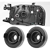 Tioollev 2 PCS Car Headlight Dust Caps, Automotive Rubber Sealing Cap Dust Cover for Headlight Protection, Universal Headlight Dust Cover Fit Most Cars Trucks SUVs, Car Accessories (2PCS)