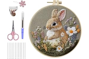 2026 New Punch Needle Kit for Beginners, Punch Stitching Kit for Adults, Needle Punch Kits for Adults, DIY Embroidery Set wit