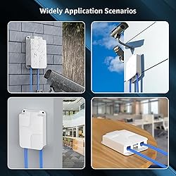 YuanLey Outdoor Gigabit PoE Extender 1 in 3