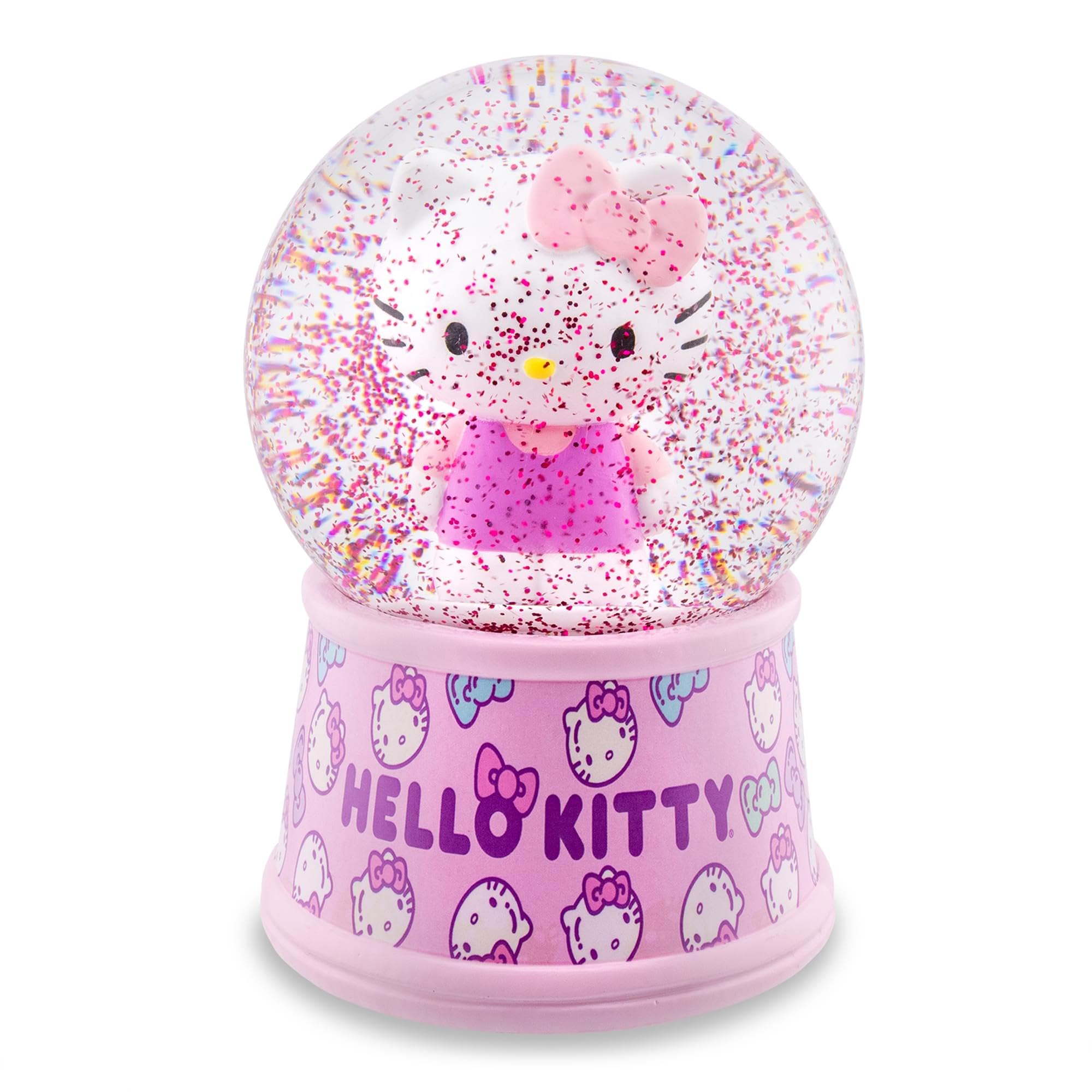Silver Buffalo Sanrio Hello Kitty Light-Up Snow Globe | 6 Inches Tall