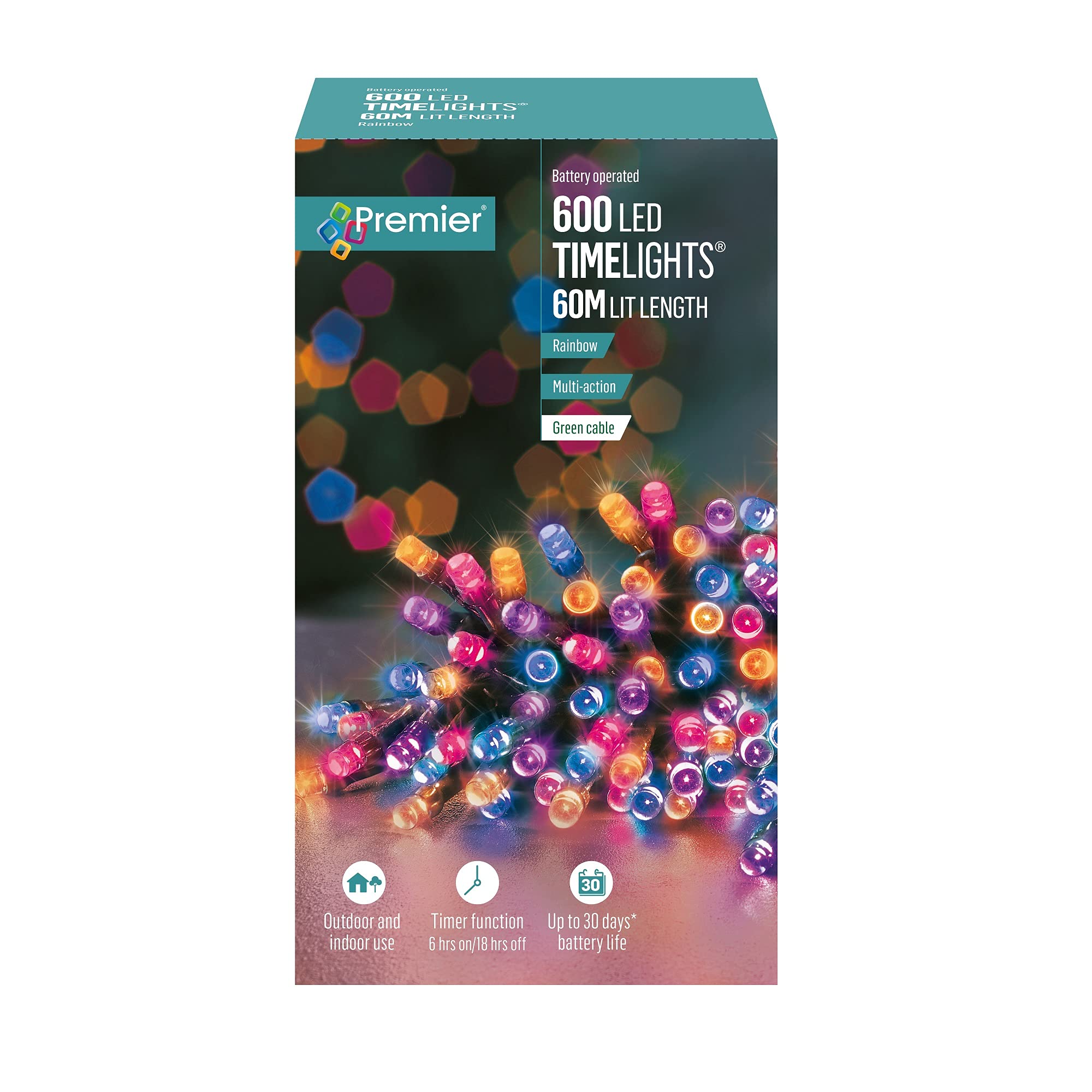 Premier 600 M-A B-O Rainbow LED Lights With Timer