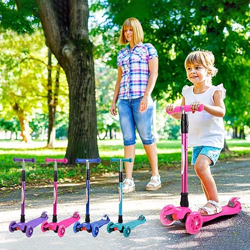 ChromeWheels Scooters for Kids, Deluxe Wheels Kick Scooter