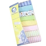 Adriel 8-Piece Gerber Hosiery Soft Cotton Newborn Face Towels (Multicolour)