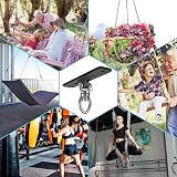 BeneLabel Swing Hanger 4-Hole Ceiling Hook 360 Swivel 900lb Mount Kit view 8