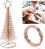 SKYPRO 99.5% Pure Copper Wire 15 Gauge Round Bare Jewelry Beading 16.4 Ft view 8