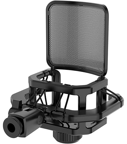 Amazon.com: XFJQZM Microphone Shockmount for AKG C414 C214 LEWITT