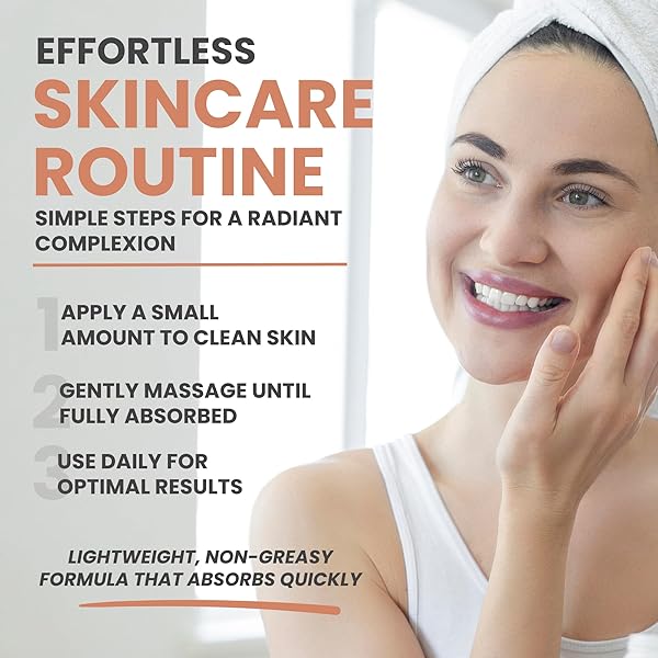 ALOZERA VITAMIN C FACE CREAM – BRIGHTENING & ANTI-AGING MOISTURIZER, PREVENTS, REPAIRS, AND NOURISHES AGING SKIN; HELPS WITH UNEVEN SKIN TONE AND WRINKLES, DAY & NIGHT CREAM – 1.7 OZ.