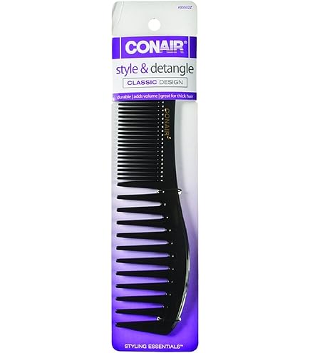 Amazon.com : Conair Styling Essentials Wide-Tooth Lift Comb 1 ea