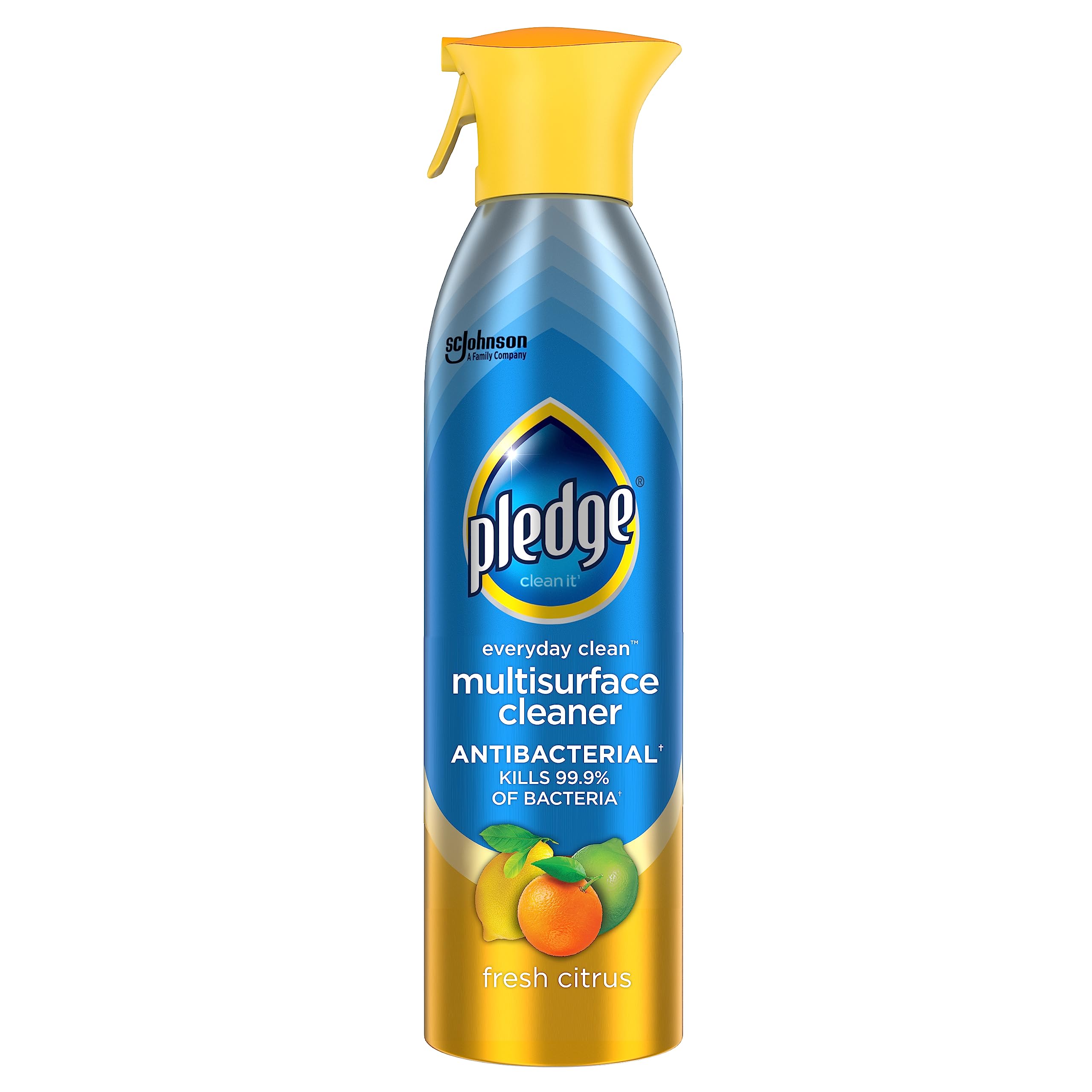 Pledge Antibacterial Multisurface Cleaner Spray, Fresh Citrus