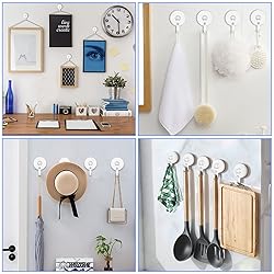 Adhesive Hooks Hanging Ceiling & Wall: Heavy Duty