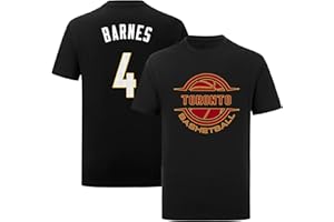 555 Scottie Barnes Shirt T-Shirt Jersey Basketball No Brand/Logos 100% Cotton for Black Mens/Women/Kids