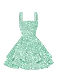 vintys Sparkly Short Prom Dresses for Teens