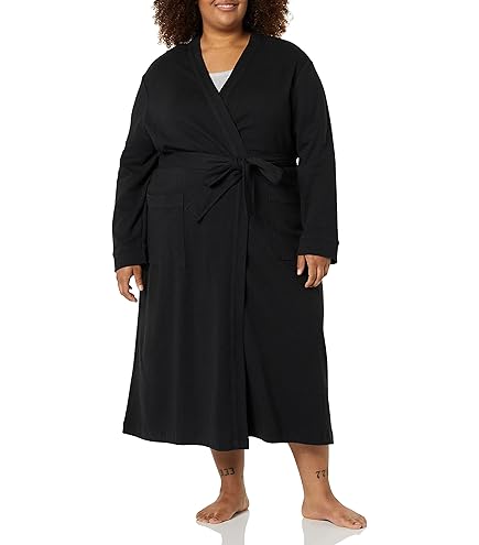 Ladies Warm Dressing Gown Winter Fleece Fluffy Bathrobe Ladies Nightgown  Soft Comfort Sleepwear Housecoat (Color : Gray, Size : X-Large) : Amazon.ca:  Clothing, Shoes & Accessories