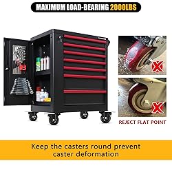 Apllamo 3" Casters Set of 4 ，4 Heavy Duty Quiet