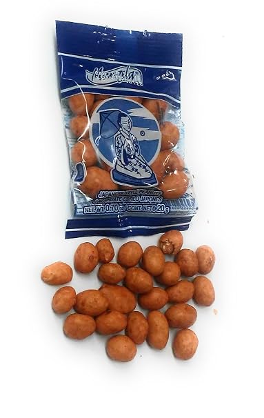 Japanese Style Peanuts (Cacahuate Estilo Japones) 7 Bag (856905003031)