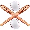 Feradny 9 Pack Inflatable Baseball Bat Blow Up Baseball Toy Bat Set Include 6 Pcs 32