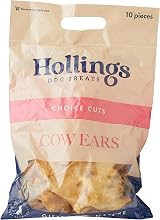 Hollings Cow Ears Dog Treats 100% Natural Grain Free 10 Pieces