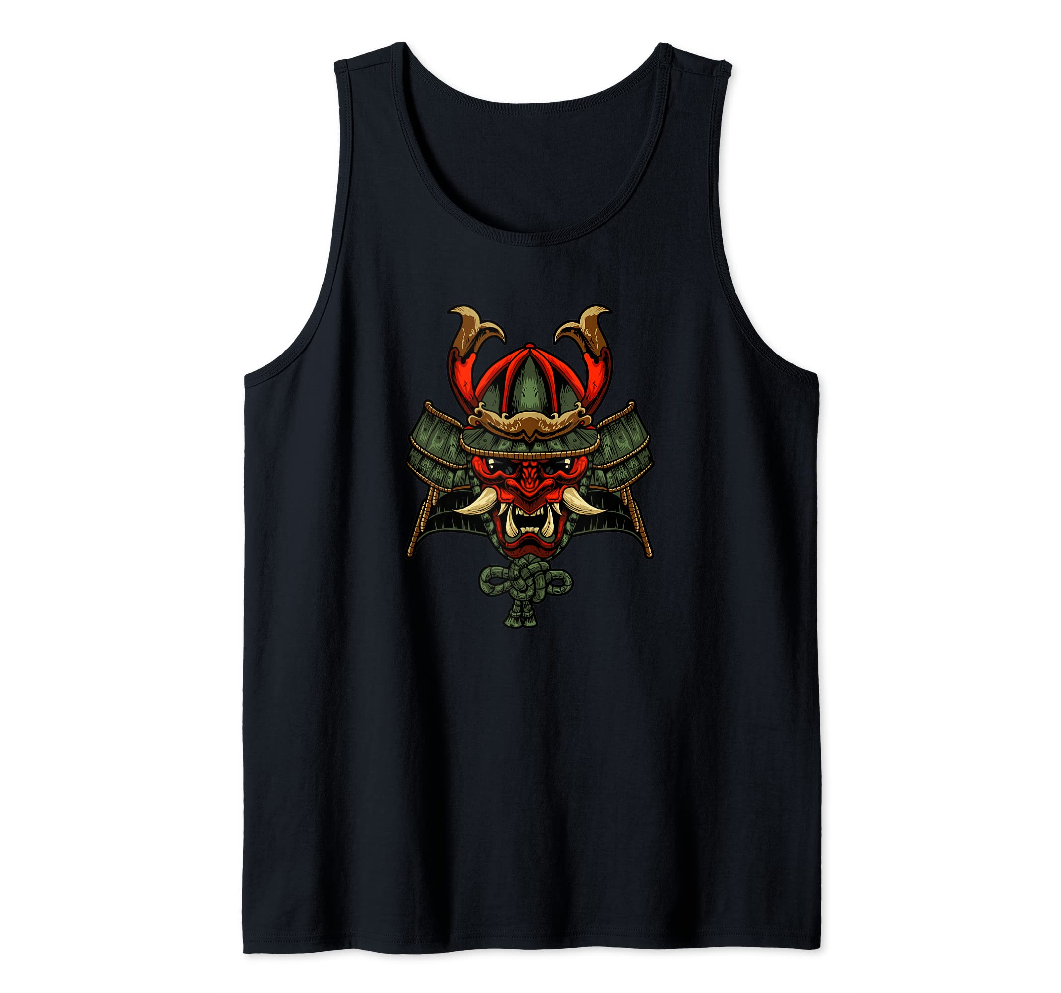 Samurai Warrior - Sword Art Japanese Fighter Tank Top