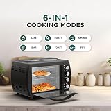 DMD Collective 35L Mini Oven with Dual Hot Plates & Timer, Energy-Efficient view 3