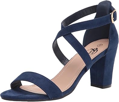 navy blue heels amazon