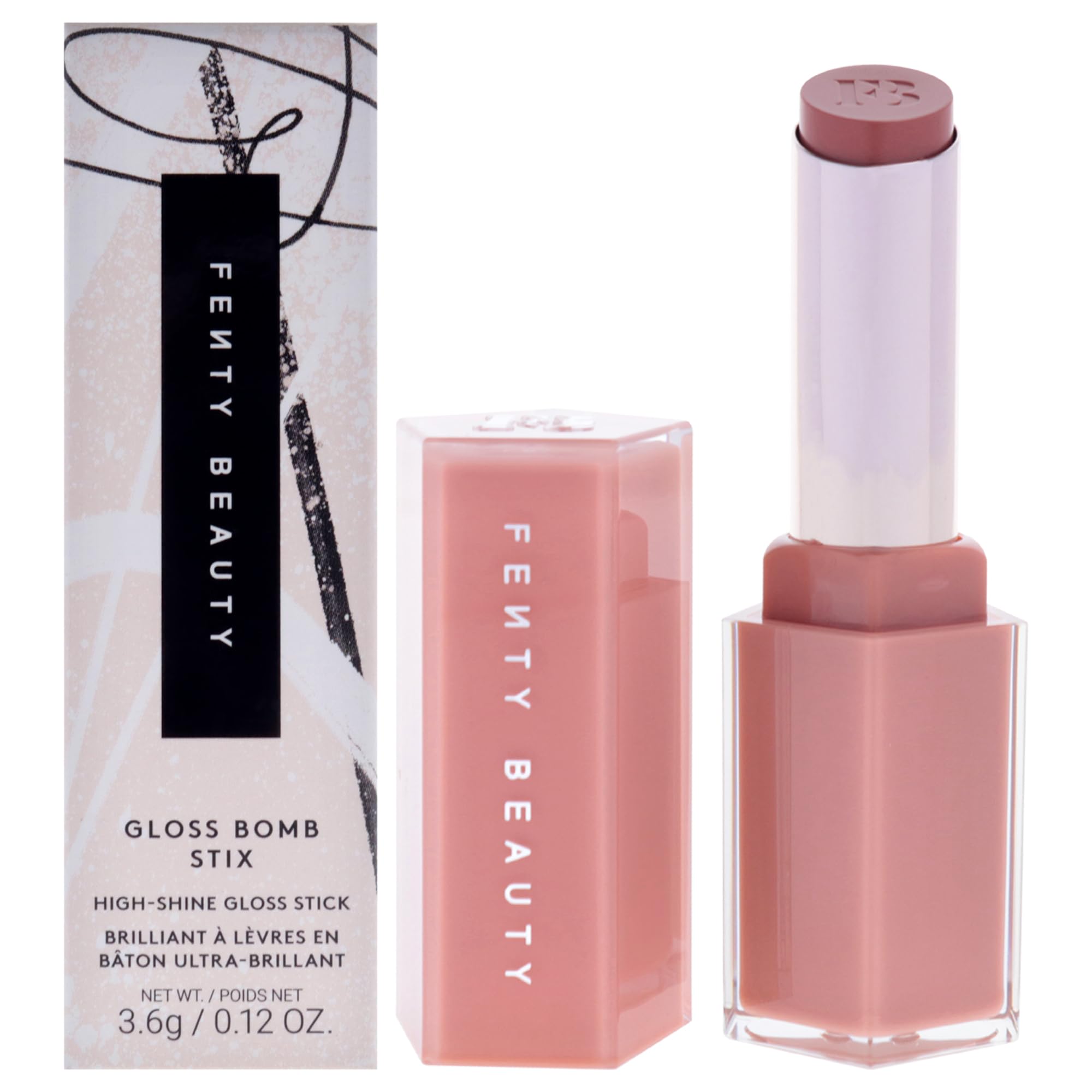 Gloss Bomb Stix High Shine Gloss Stick – 03 Fenty Glow by Fenty Beauty for Women – 0.12 oz Lipstick