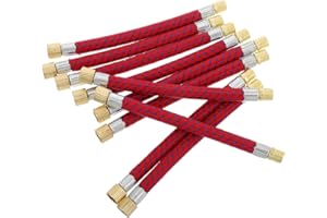 BESTonZON 10pcs Pump Extension Hose for Inflator Portable Inflatable Hose Compatible with Soccer Ball Pump Bed