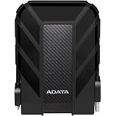 ADATA HD710 Pro, External Hard Drive, Black, 1TB | Shockproof, IP68 Waterproof and Dustproof, Durable Storage, For Gamers, Students and Professionals, AHD710P-1TU31-CBK