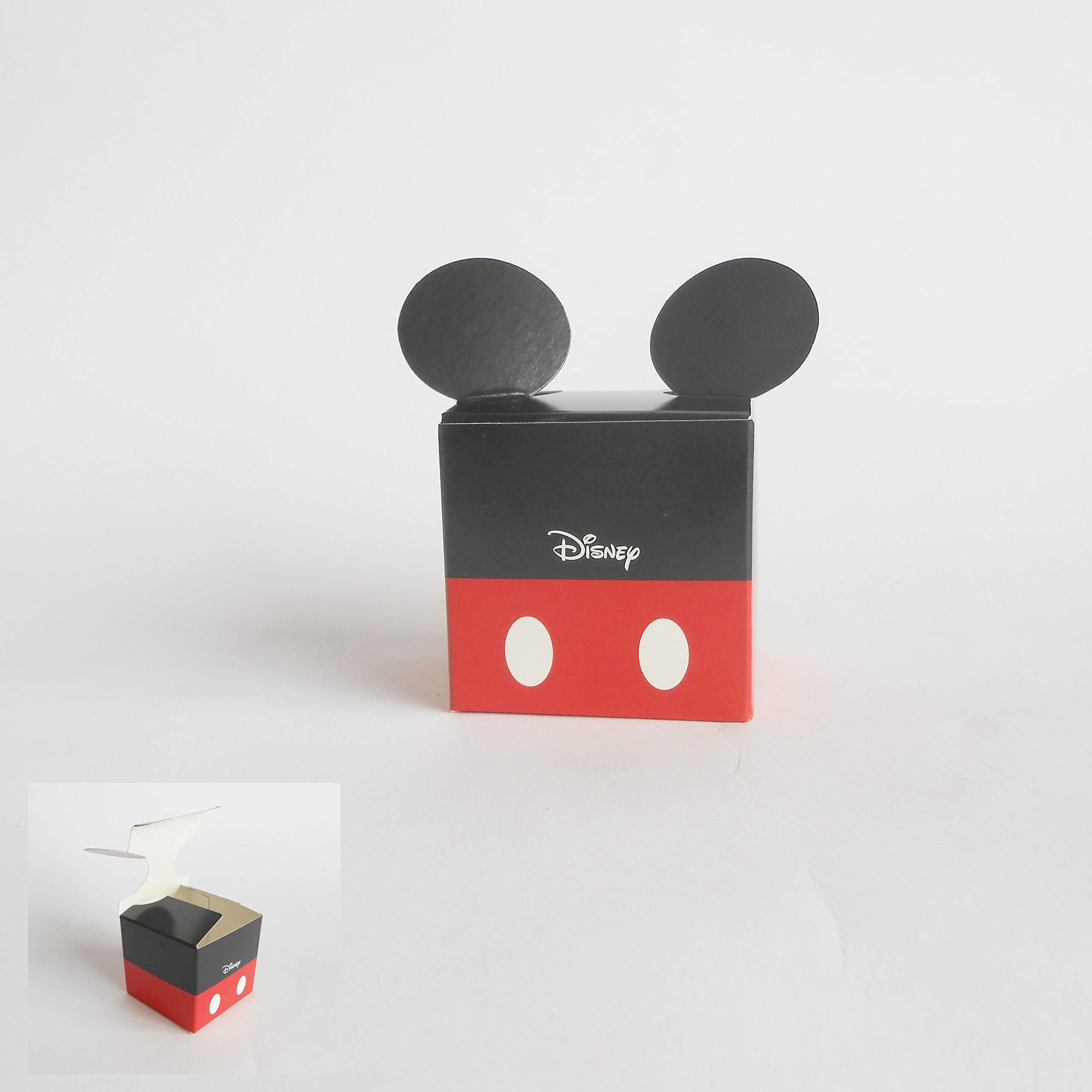 Disney Mickey Mouse Cube Box for Favours, 20 Pieces, Article 68053