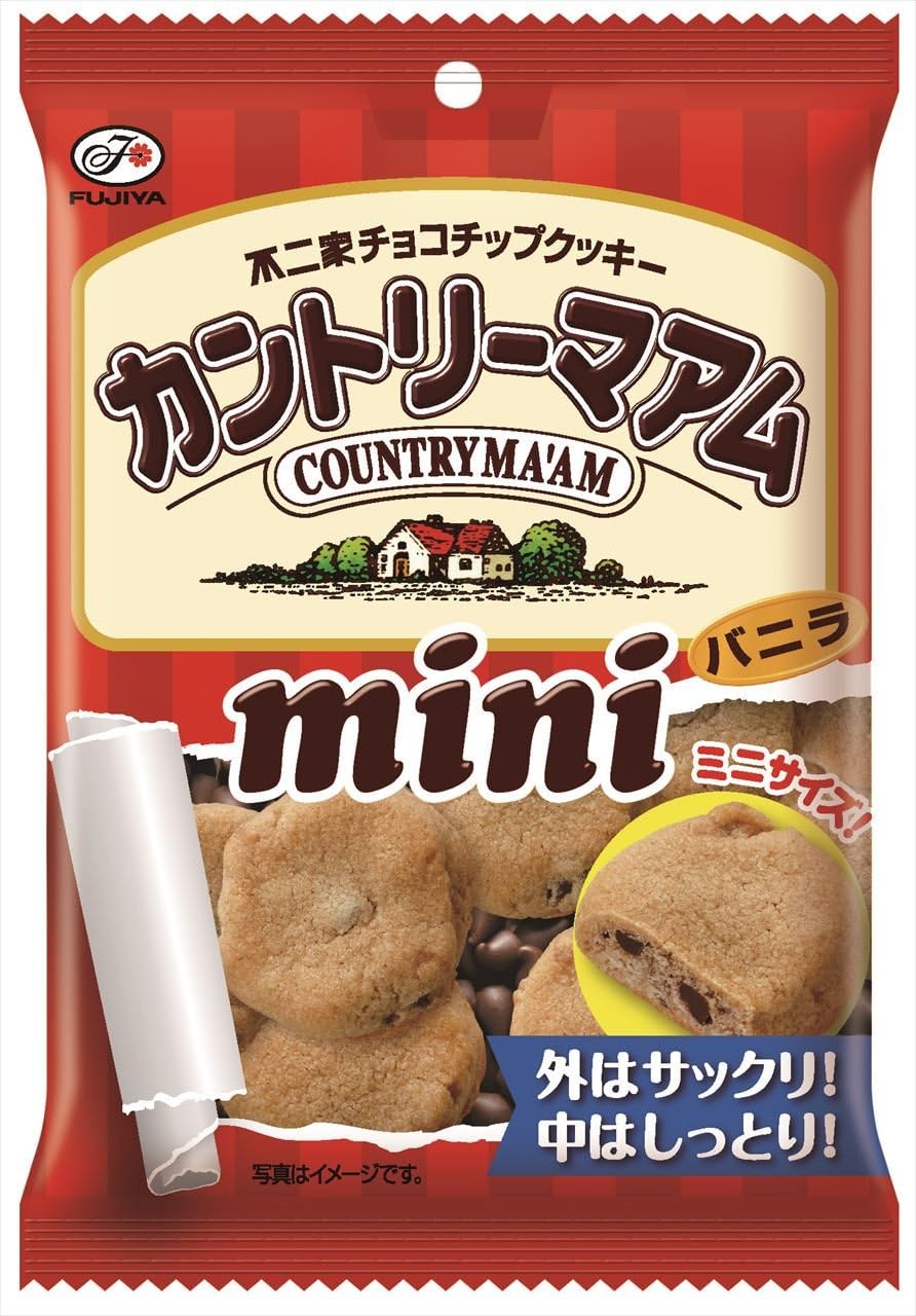 Fujiya Japan Cookie COUNTRY MA'AM mini vanilla 56g x 10 bags